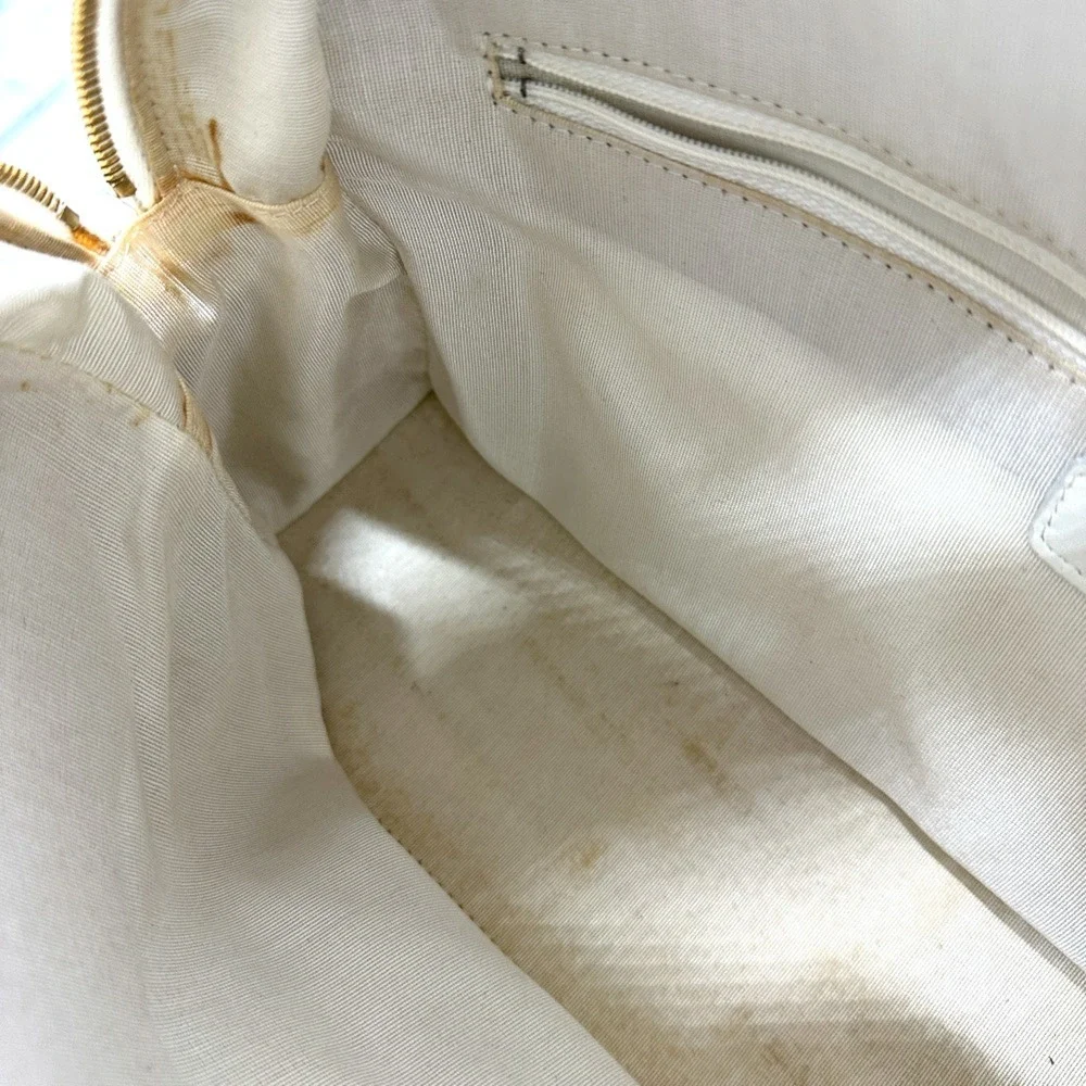 CHANEL White Bag
